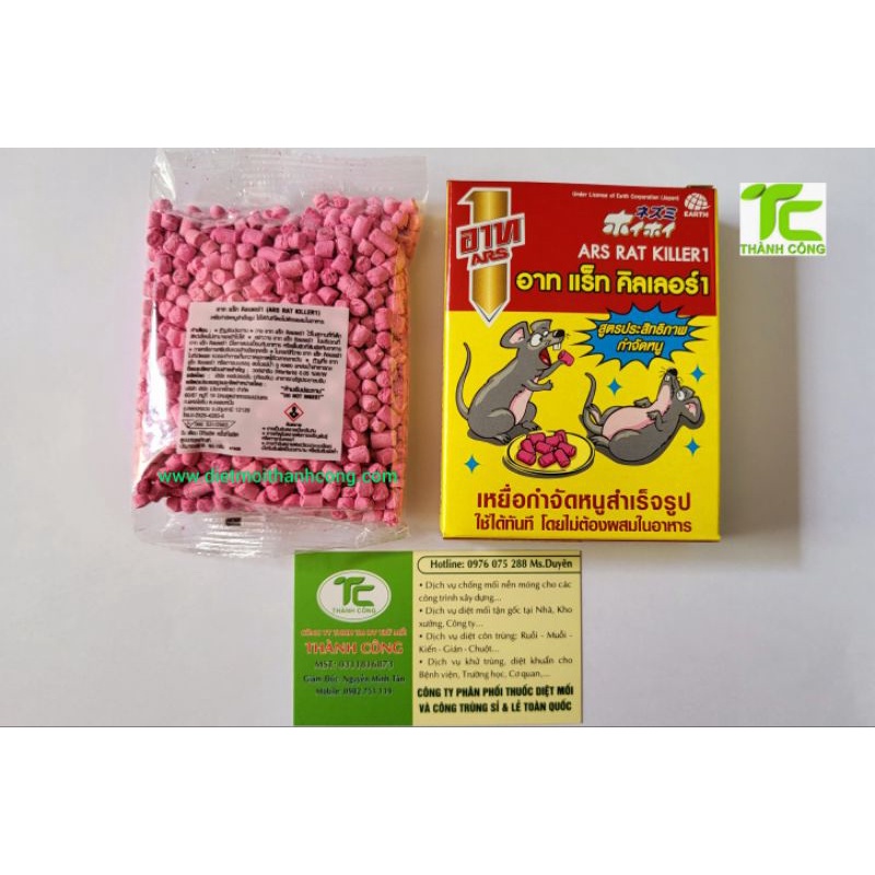 Thuốc diệt chuột Thái Lan ARS Rat Killer hộp 80g