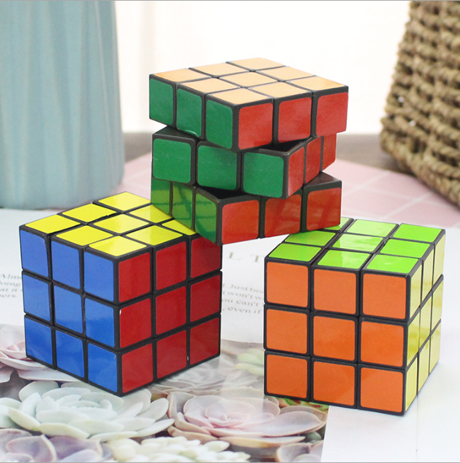 [HCM]Đồ Chơi Trẻ Em Xếp Hình Rubik 3x3 PHÁT TRIỂN TRÍ TUỆ