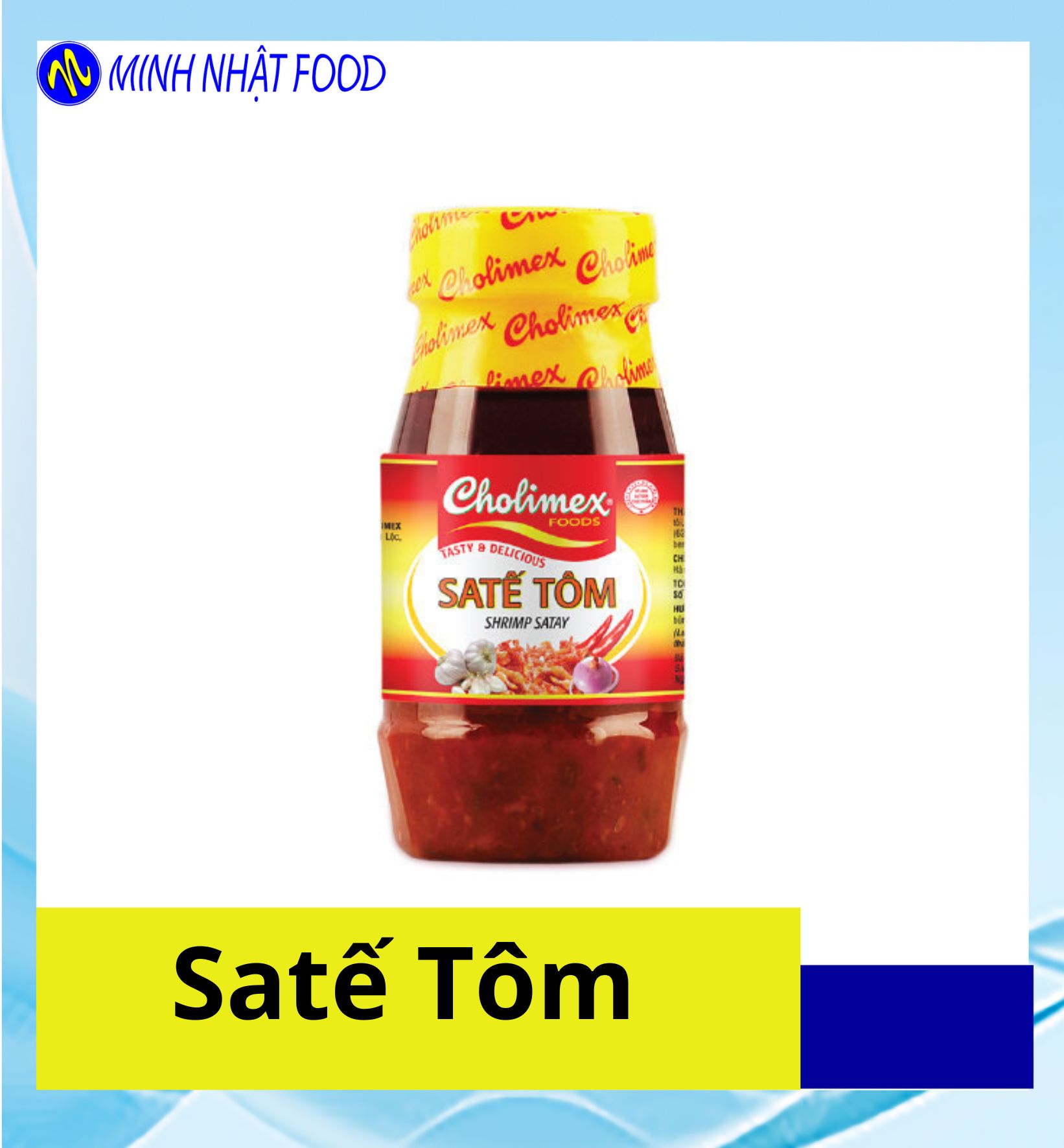 Sate tôm cholimex hũ 90g