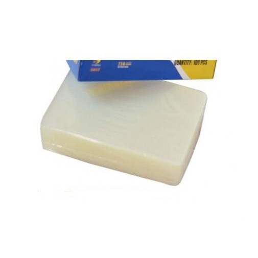 Giấy ép plastic cmnd ,bằng lái xe , thẻ bảo hiểm 1 thếp - 100 tờ