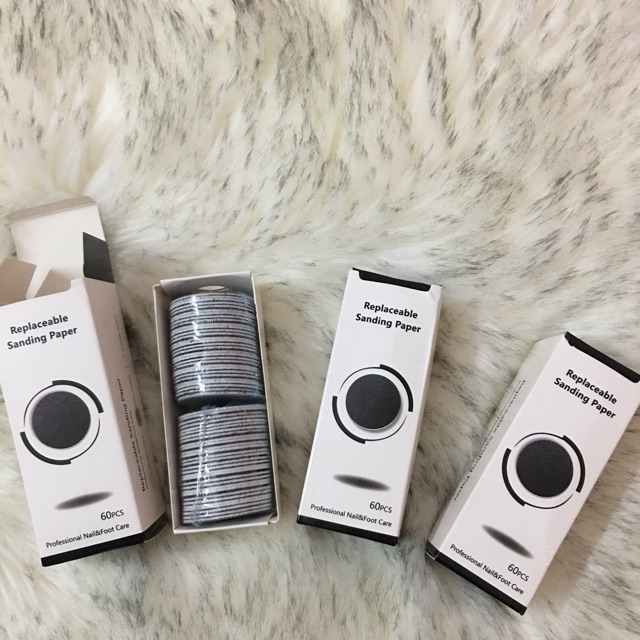 Miếng Nhám Chà Gót Chân-Hộp 60 Miếng