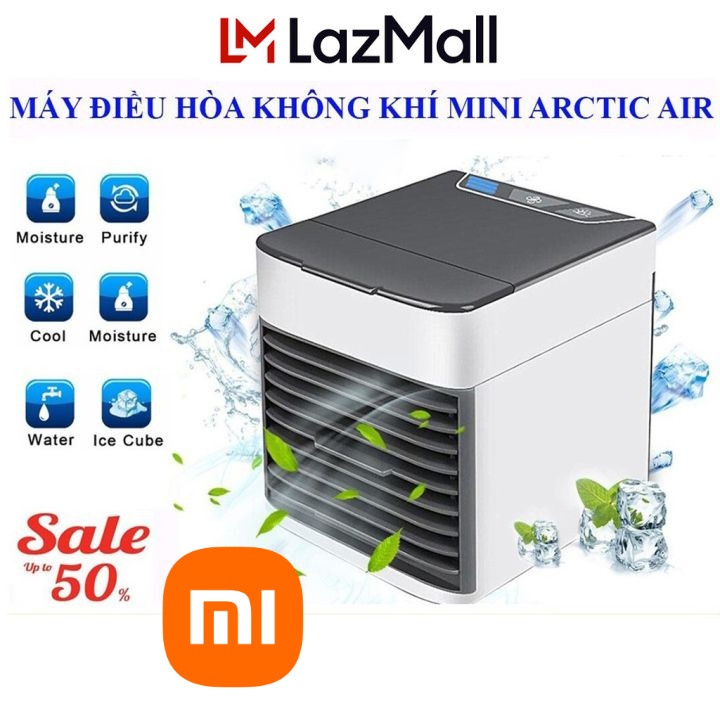 (HÀNG CHÍNH HÃNG) LazFlash Siêu Sale Quạt Nước Đá Xiaomi ,Quạt Điều Hòa Hơi Nước Mini Công Suất Lớn ,Quạt Hơi Nước Làm Lạnh, Quạt Điều Hòa Để Bàn Làm Mát Cực Nhanh Bằng Công Nghệ Tiên Tiến, Máy Điều Hòa Không Khí Arctic Air ,Máy Lạnh Mini Cho Phòng Ngủ
(