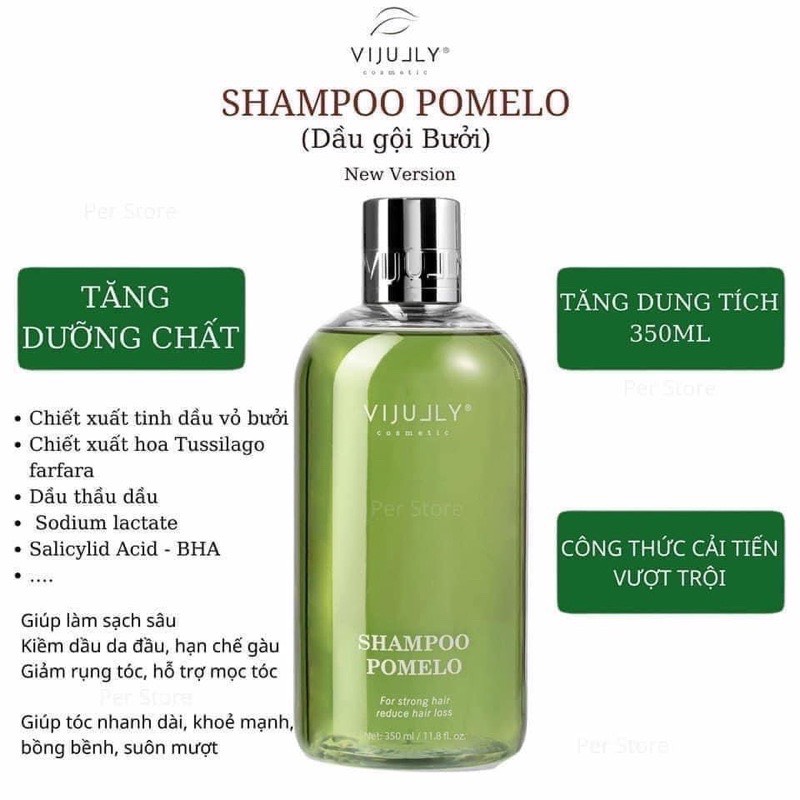 [MẪU MỚI] Dầu Gội Bưởi Vijully Kích Thích Mọc Tóc-Ngăn Rụng Tóc-Làm Dài Tóc-Phục Hồi Tóc Hư Tổn