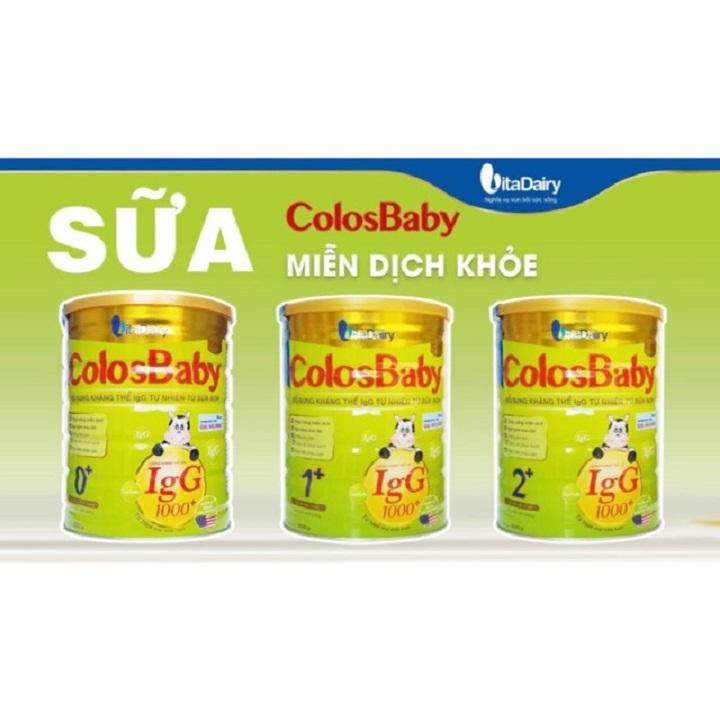 Sữa Non ColosBaby Gold Số 0+ 1000 igG  800g (Miễn Phí Ship)