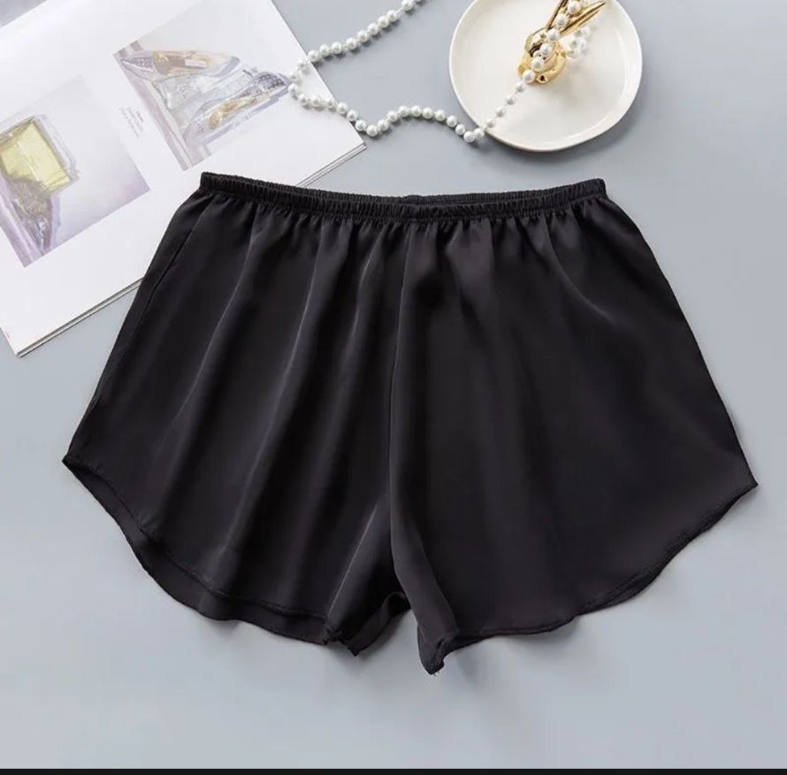 Quần đùi nữ ,quần ngắn lụa phi,satin mặc ngủ,mặc trong váy,quần ngắn mặc nhà lụa mềm,quần ngủ