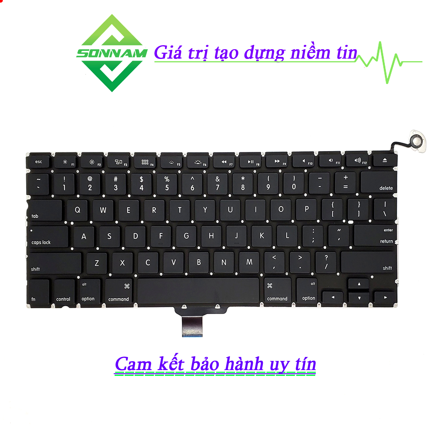 Bàn phím macbook pro 13“ a1278