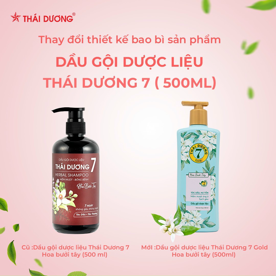 [HCM]Dầu Gội Dược LiệuThái Dương 7 Ngừa Nấm Gàu Ngứa và Ngăn Ngừa Tóc Rụng, Kích mọc tóc AT Boutique Cute
