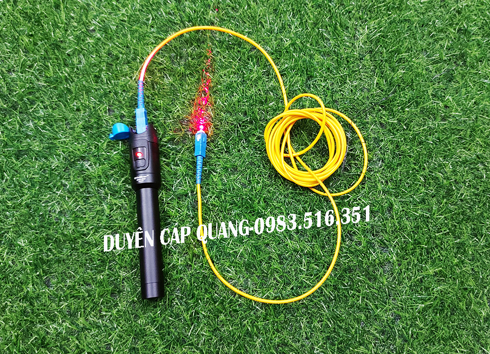 Bút soi sợi quang tribrer 10km sắt cao cấp