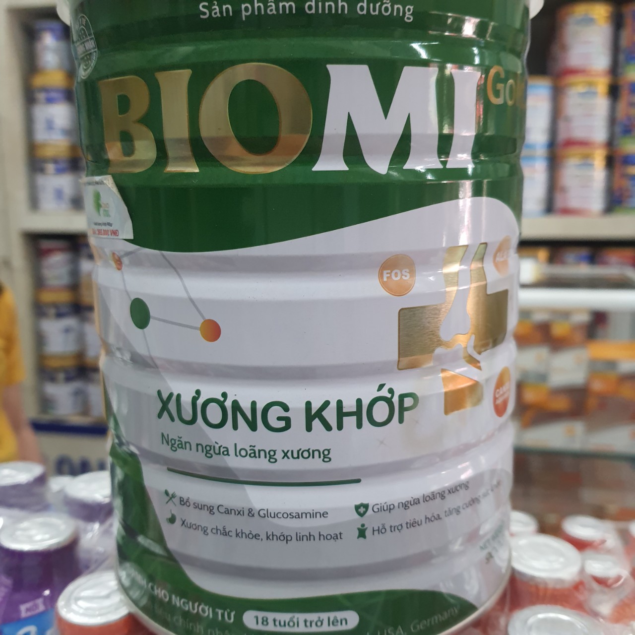Sữa biomi gold xương khớp 900gr