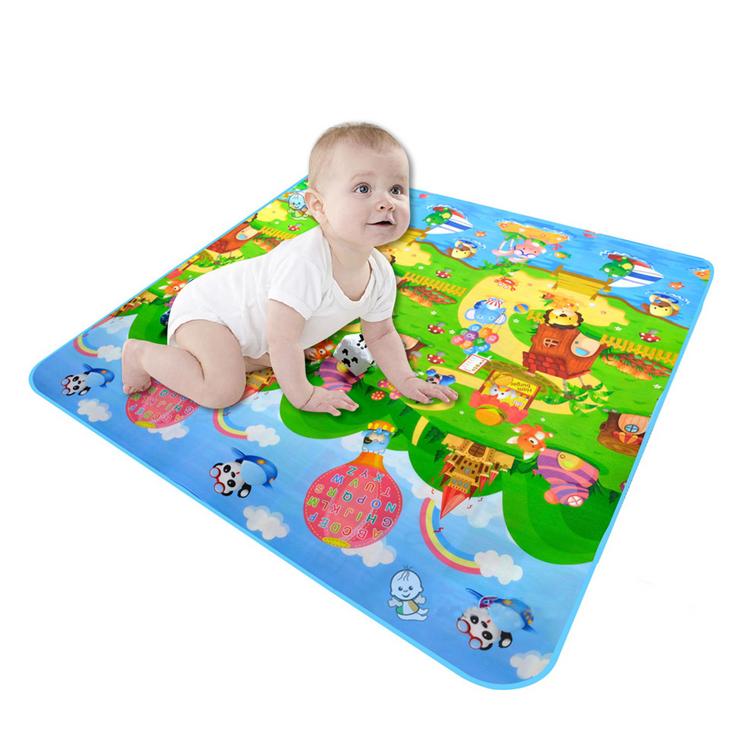 Baby Crawling Mat Infant Floor Mats for Crawling ABC Kids Rug Alphabet