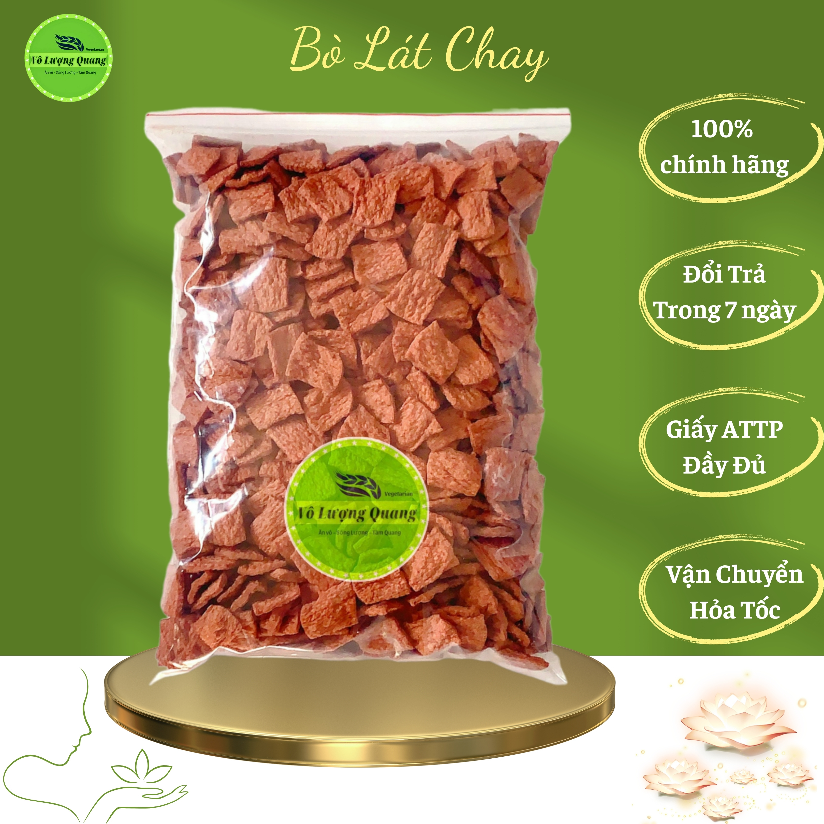 Bò lát chay hàng nhập khẩu Vô Lượng Quang cao cấp