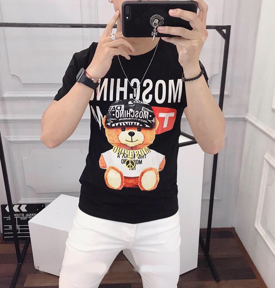 [HCM]áo thun moschi..no nam cao cấp xả giá rẻ cho khách