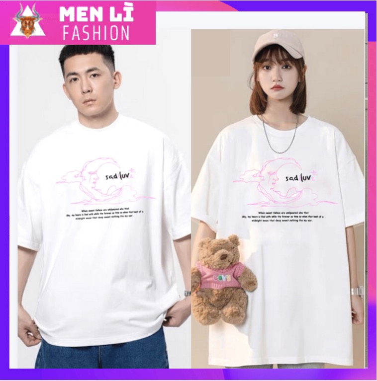 Áo Thun SAD BOIZ SADLUV Nam Nữ, Áo Phông Unisex Form Rộng Tay Lỡ, Áo Thun Xanh Lá, AT110 trending xu hướng, Men Lì Fashion, Thời Trang Hàn Quốc, Độc Đẹp Vải Dày Mịn Thoáng Mát, Thiết Kế Thời Trang, Kiểu Dáng Năng Động Trẻ Trung