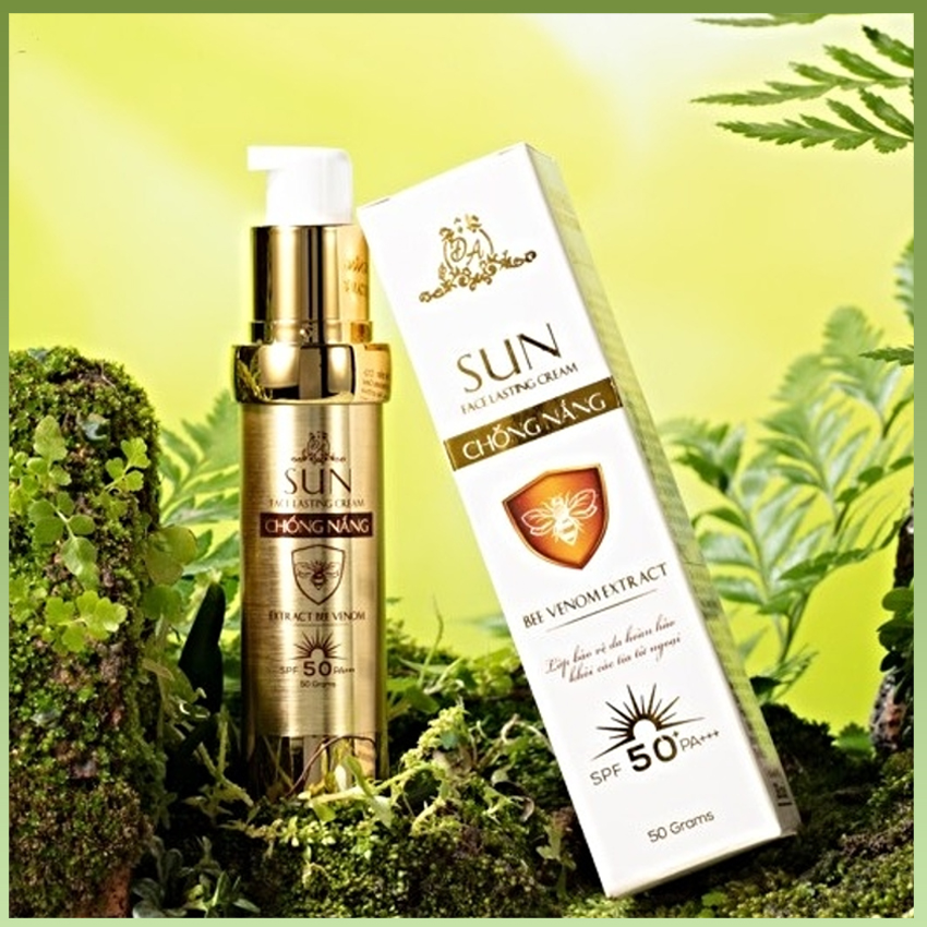 Kem chống nắng chiết xuất nọc ong collagen X3 Đông Anh 50gr - Kem chống nắng X3 Đông Anh chính hãng - Chống nắng nọc ong