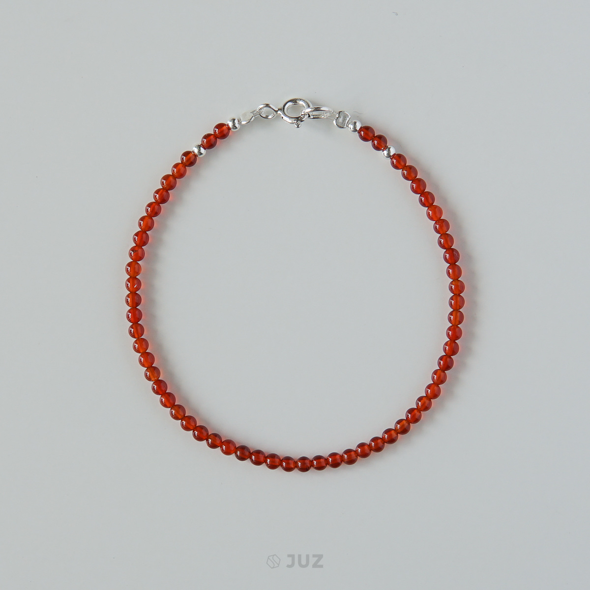 Vòng tay Red Agate 2mm