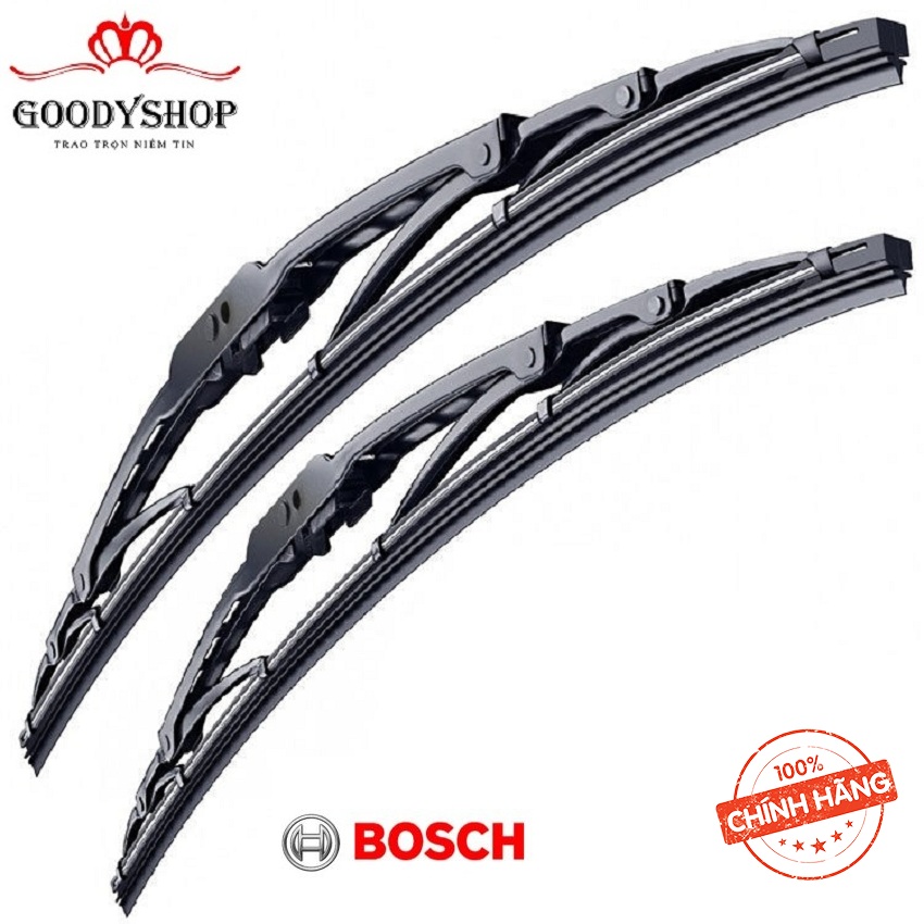 Bộ 2 Thanh Gạt Mưa xe Toyota  Camry E,G... đời 2007- Bosch Advantage : 19inch 48cm và 24inch60cm GOODYSHOP