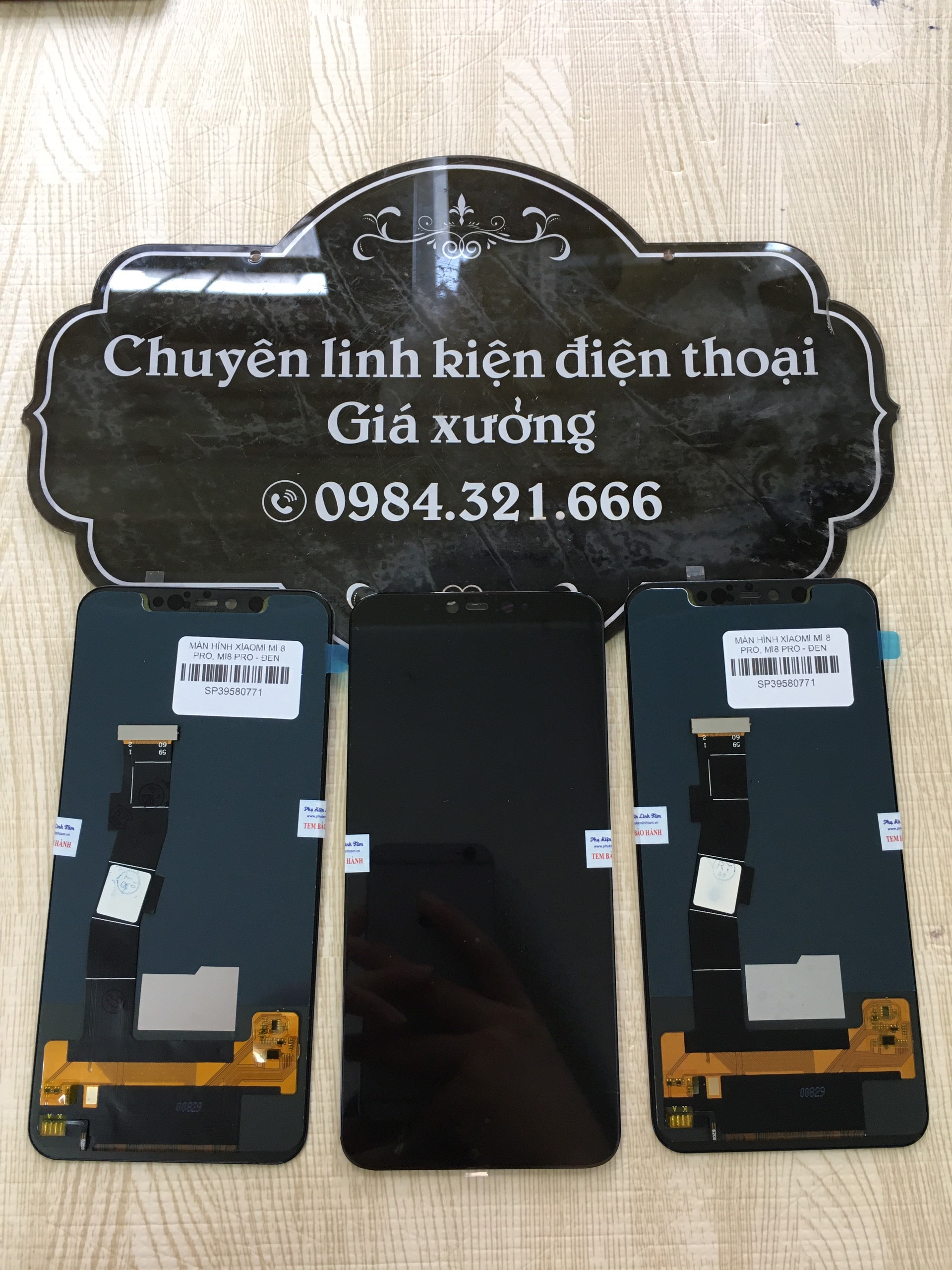 Màn hình xiaomi mi 8 pro, mi8 pro - full bộ