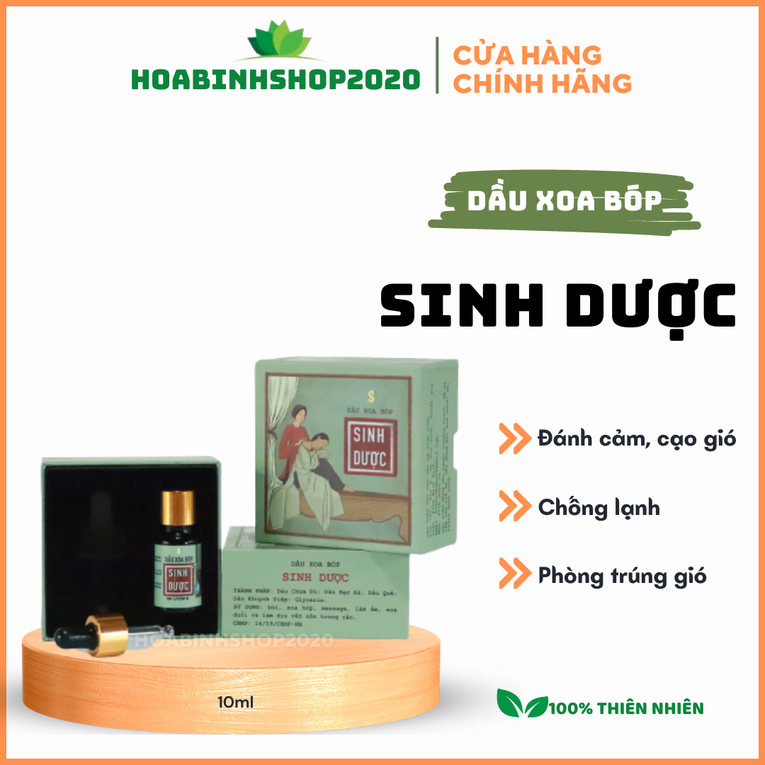 Cao xoa bóp thảo dược htx sinh dược- 10ml