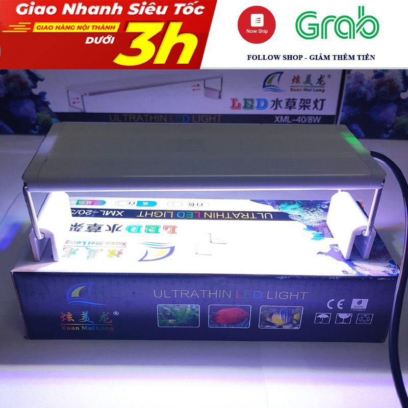 Đèn led xml 20cm/30cm/40cm/50cm/60cm/80cm cho bể thủy sinh