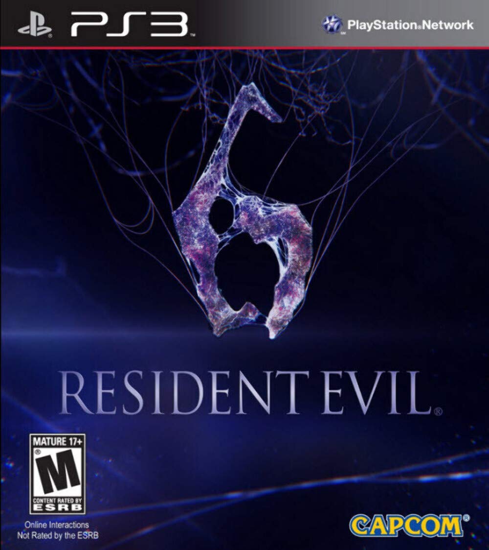 Đĩa game Ps3 gốc - Resident Evil 6 - PlayStation 3 Disc