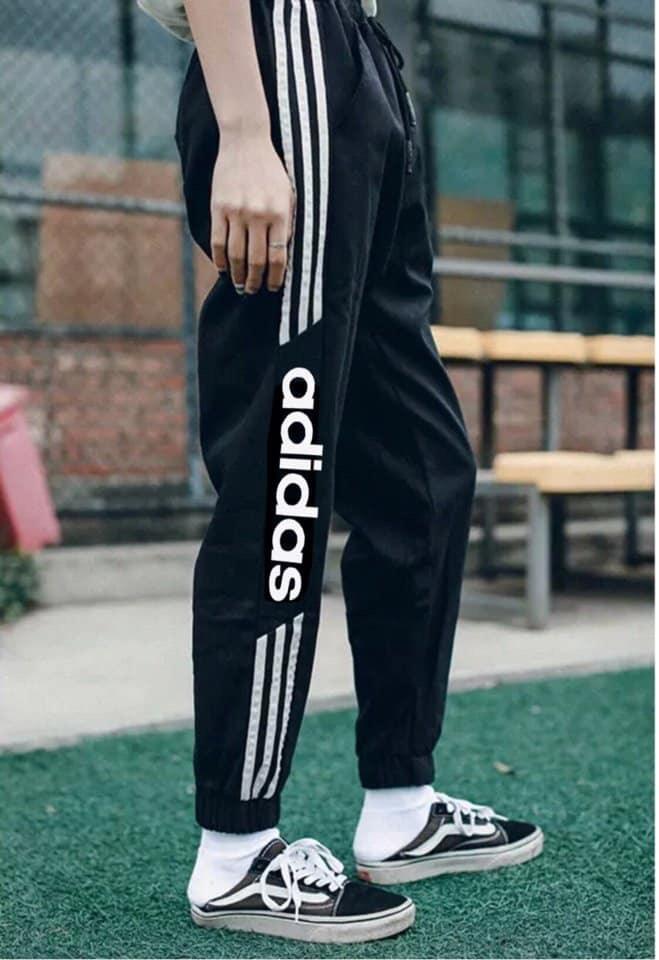 Quần jocger nỉ adidas Fendi bo chân cực chất. NU40033