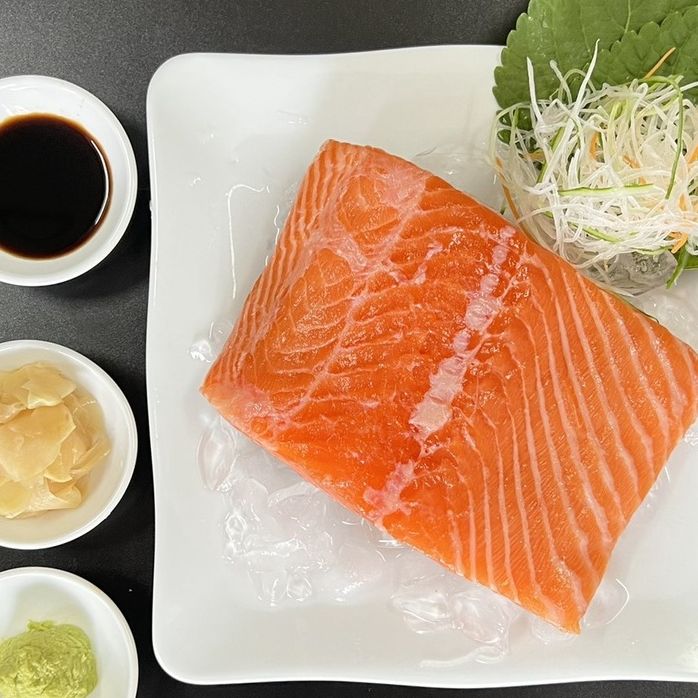 Cá hồi tươi Nauy phi lê chuẩn ăn Sashimi nhà hàng Todayfoods