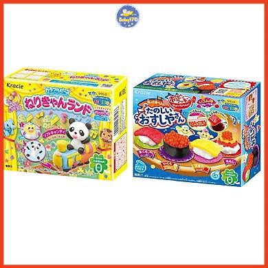 Combo 2 hộp kẹo đồ chơi Popin cookin Nerikyan Land Bộ làm kẹo đa năng - Popin Cookin Sushi làm cơm cuộn