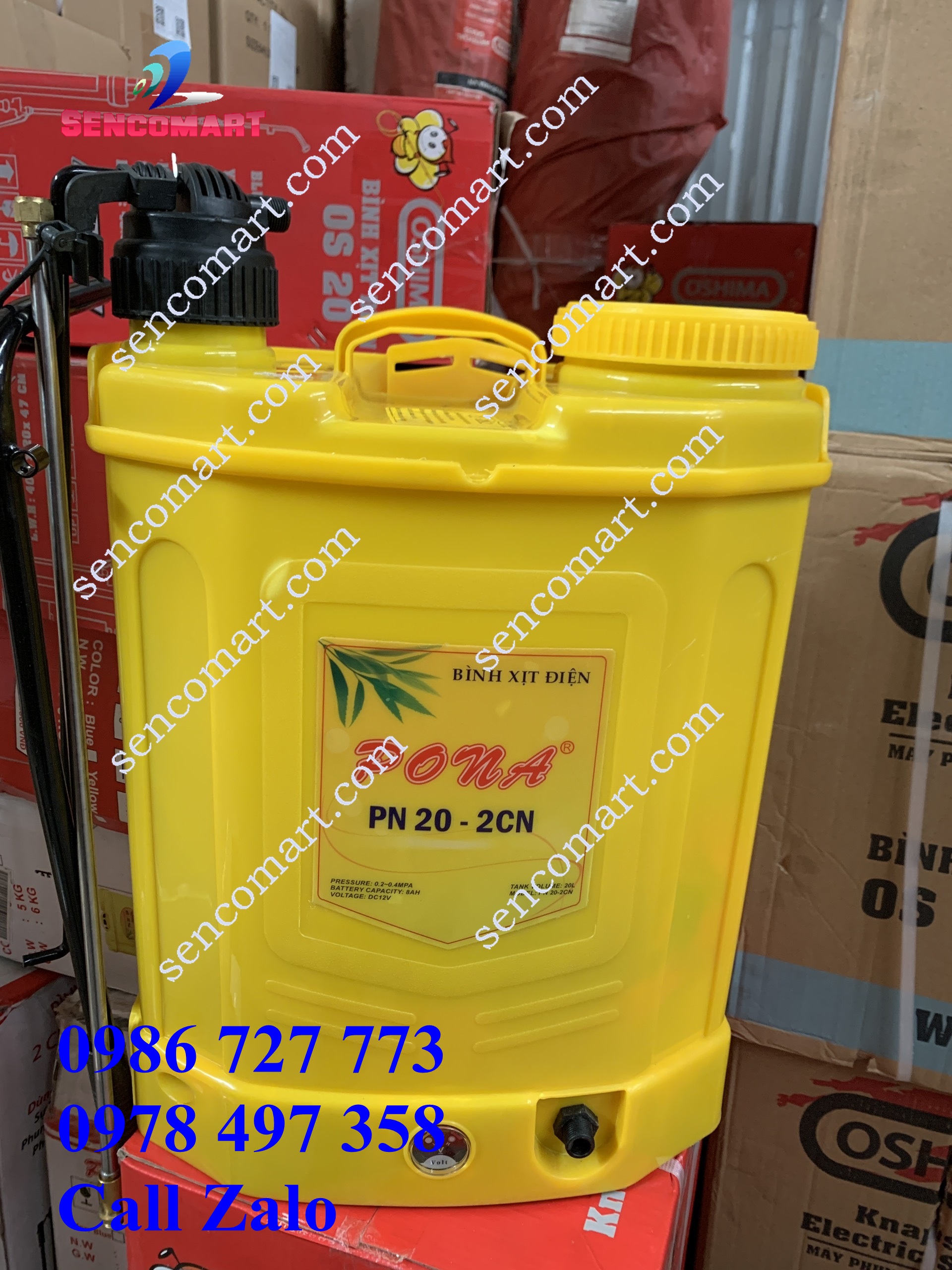 Giảm giá bình xịt điện 2 chức năng mới nhất 2021 pona pn20-2cn