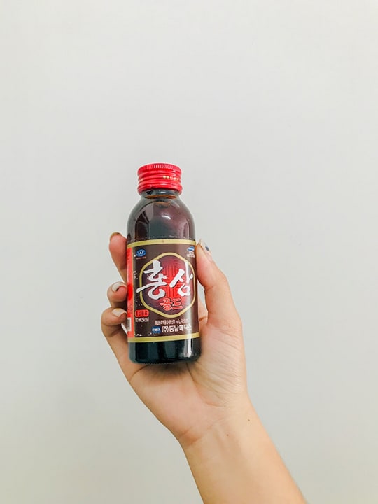 Hồng sâm nước hàn quốc hộp 10 chai x 100ml