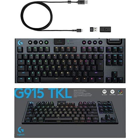 Logitech g915 tkl gaming keyboard - bảo hành 12 tháng