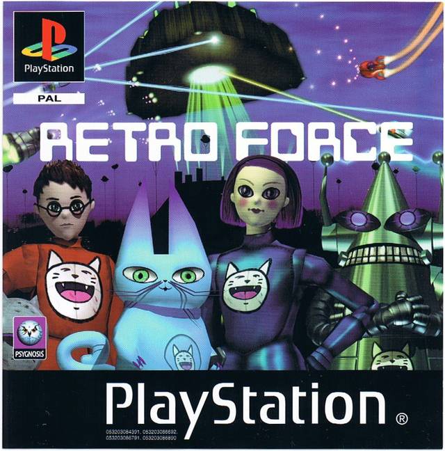 Game ps1 retro force