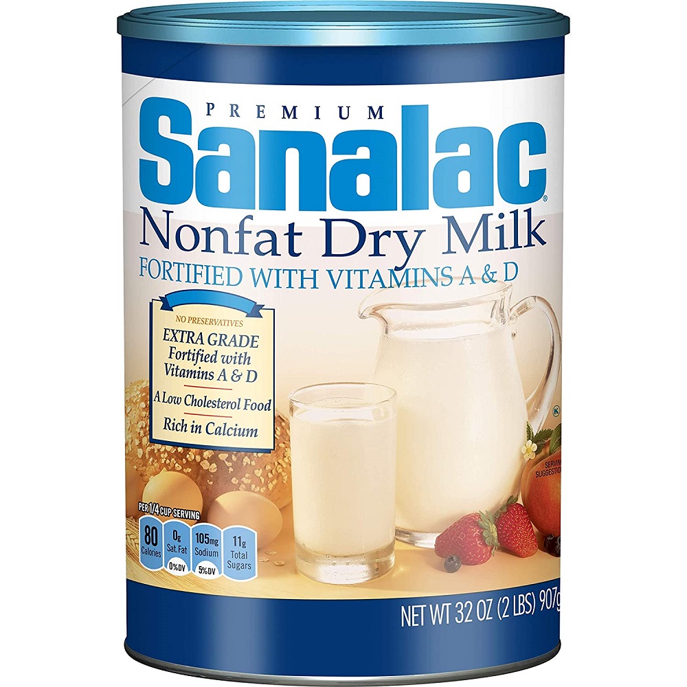 Sữa Bột Không Béo Cao Cấp PREMIUM SANALAC Nonfat Dry Milk Fortified With