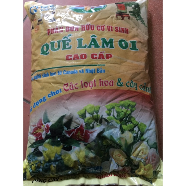 Phân Bón Hữu Cơ Vi Sinh Quế Lâm Bao 2Kg