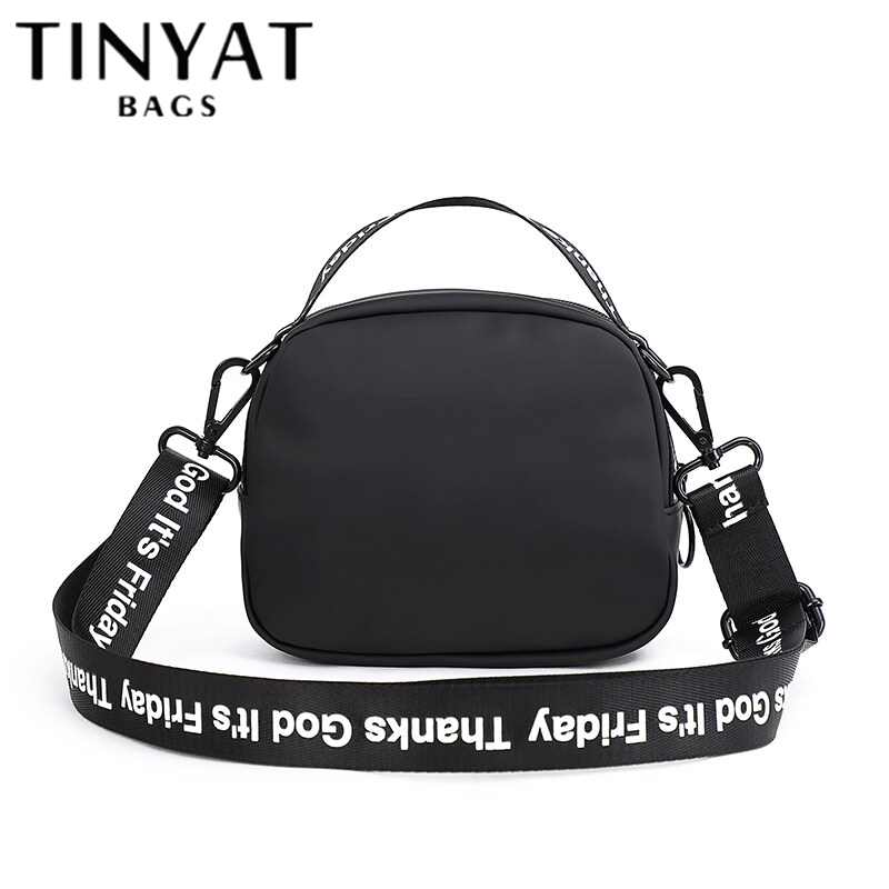 TINYAT deri omuzdan askili çanta erkekler için yeni moda deri çanta Mini çanta kadınlar için