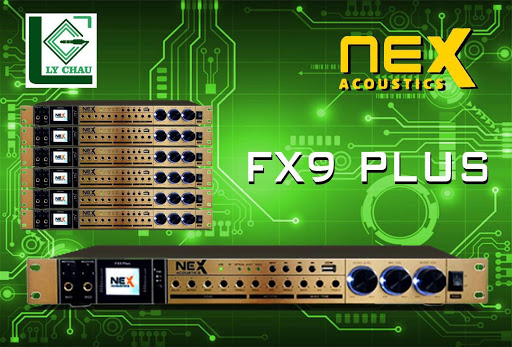 Vang cơ NEX FX9 Plus - Bao check cod Chính hãng ,Vang nhại siêu hay, chống hú, có blueooth, cổng quang, dễ chỉnh