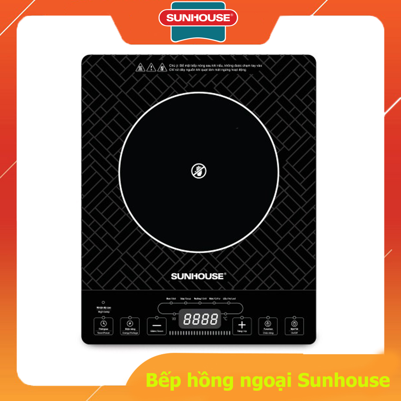 [HCM]Bếp Hồng Ngoại Chính Hãng Sunhouse SHD6011 không kén nồi
