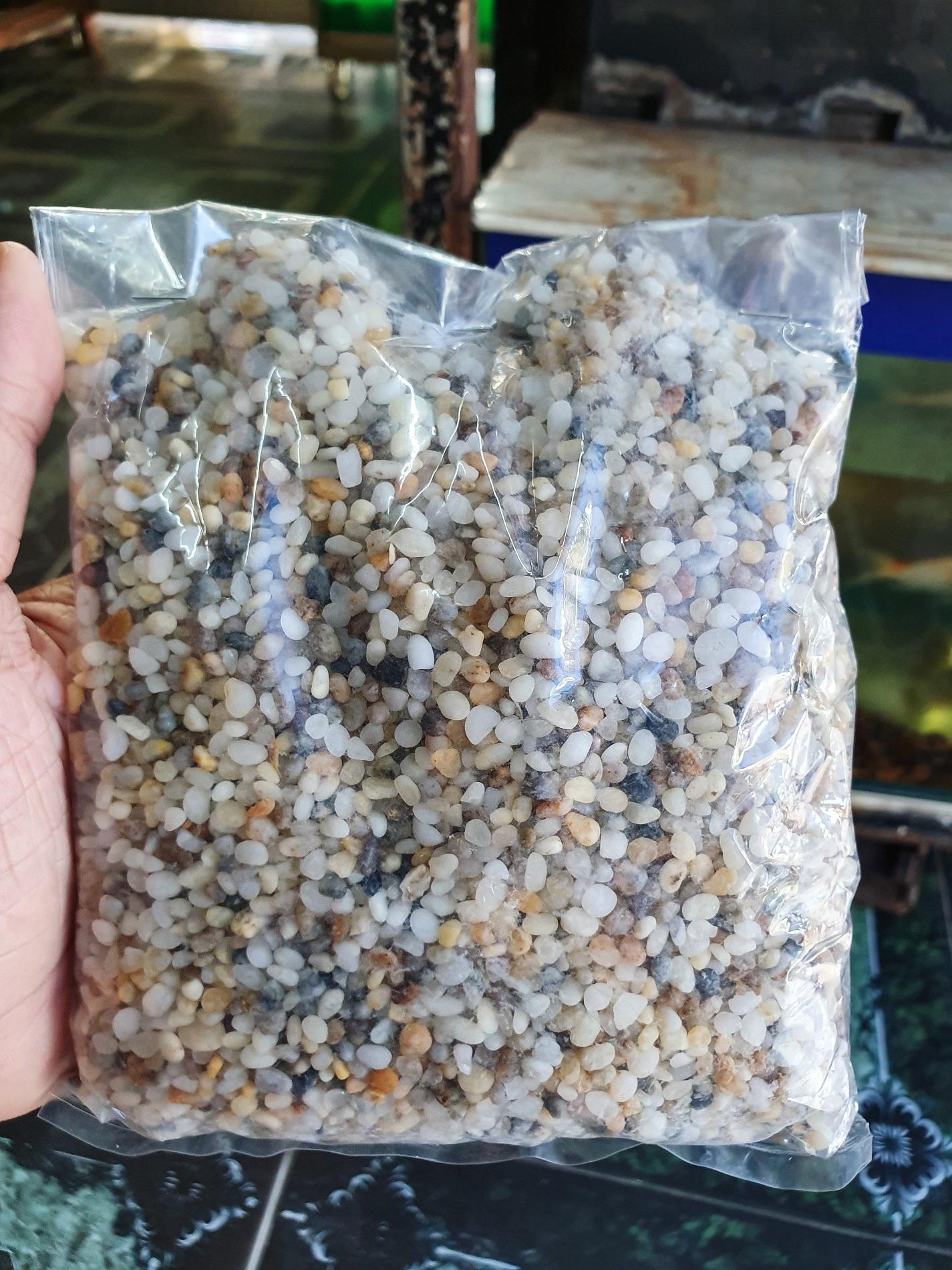 "Hoàn tiền đến 10%" 1 BỊCH SỎI ĐÁ NHUYỄN TRANG TRÍ HỒ CÁ NON BỘ 800G