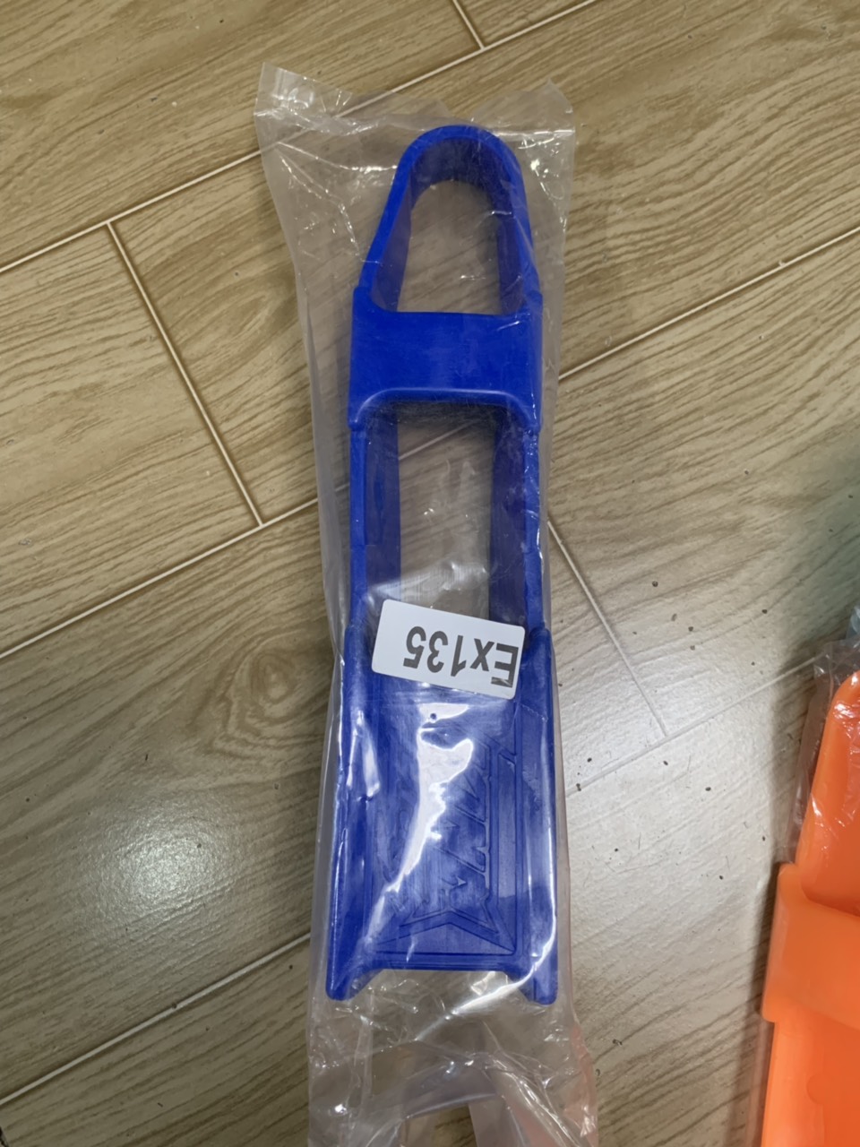 Cao su gấp exciter 2011 gắn như zin màu xanh