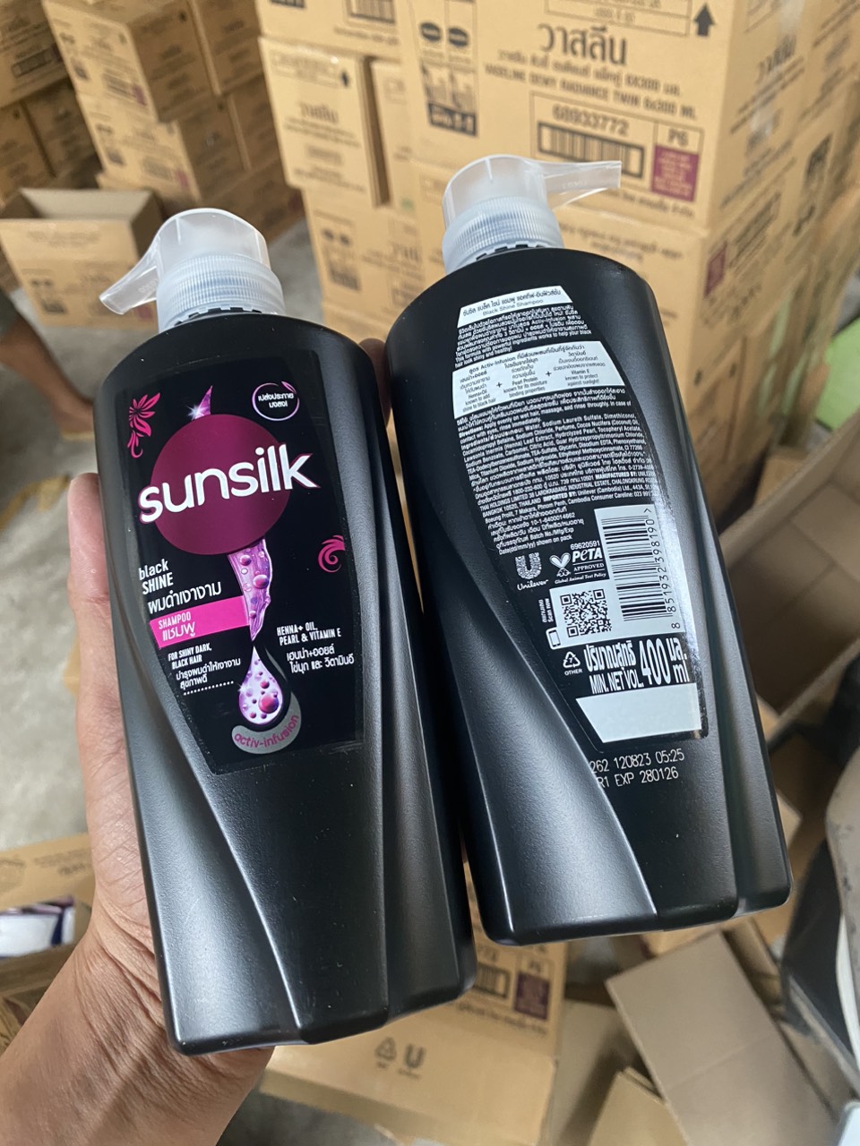 Dầu gội Sunsilk Thái Lan chai 400ml