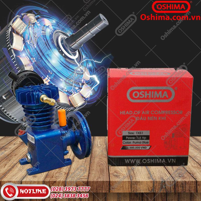 [HCM]Đầu nén khí OSHIMA 51x1