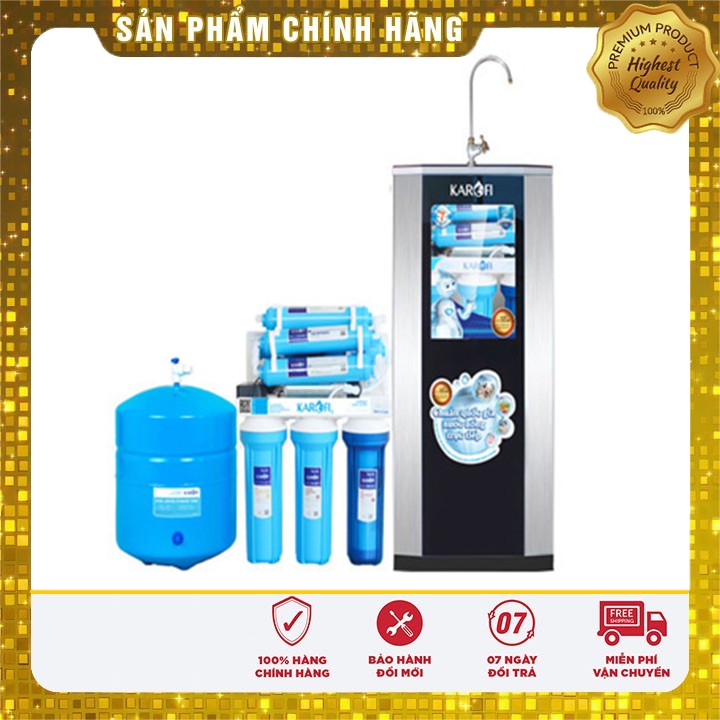 Máy lọc nước KAROFI ERO90 9 LÕI LỌC LẮP GẦM CHẬU RỬA. [BẢO HÀNH CHÍNH HÃNG 1 NĂM],[TRỢ SHIP],[MIỄN PHÍ LẮP ĐẶT]