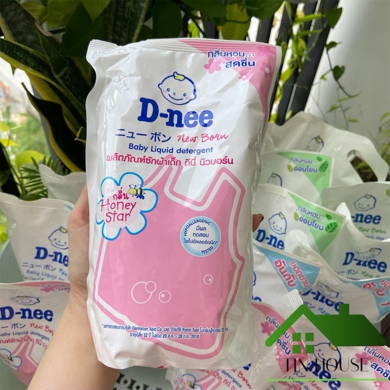 Nước giặt xả DNEE Baby Thái túi 600ml