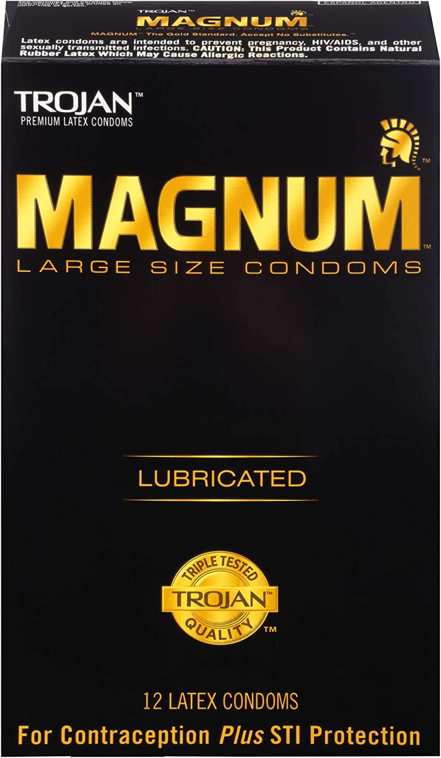Bao Cao Su Kích Thước Lớn Trojan Magnum Large Size Condoms USA
