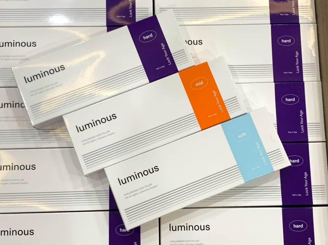 🔻filler luminous phiên bản vip🔻 #filler #luminous" cứng #hard ''trung #mid ''mểm #soft 1ml x 1/hộp #ha 24mg"
