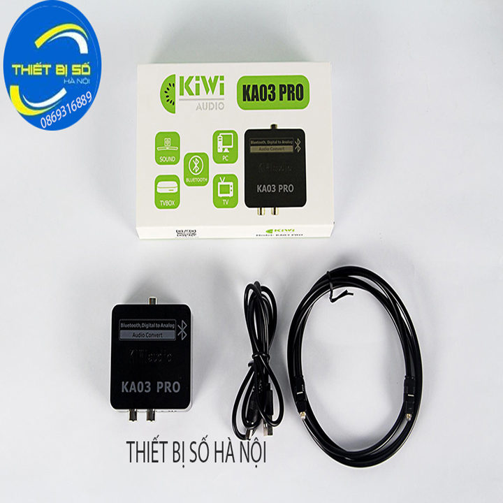BỘ CHUYỂN ÂM THANH KIWI K03  - CHUYỂN ÂM THANH TỪ Digital sang Analog  - HÀNG CHÍNH HÃNG