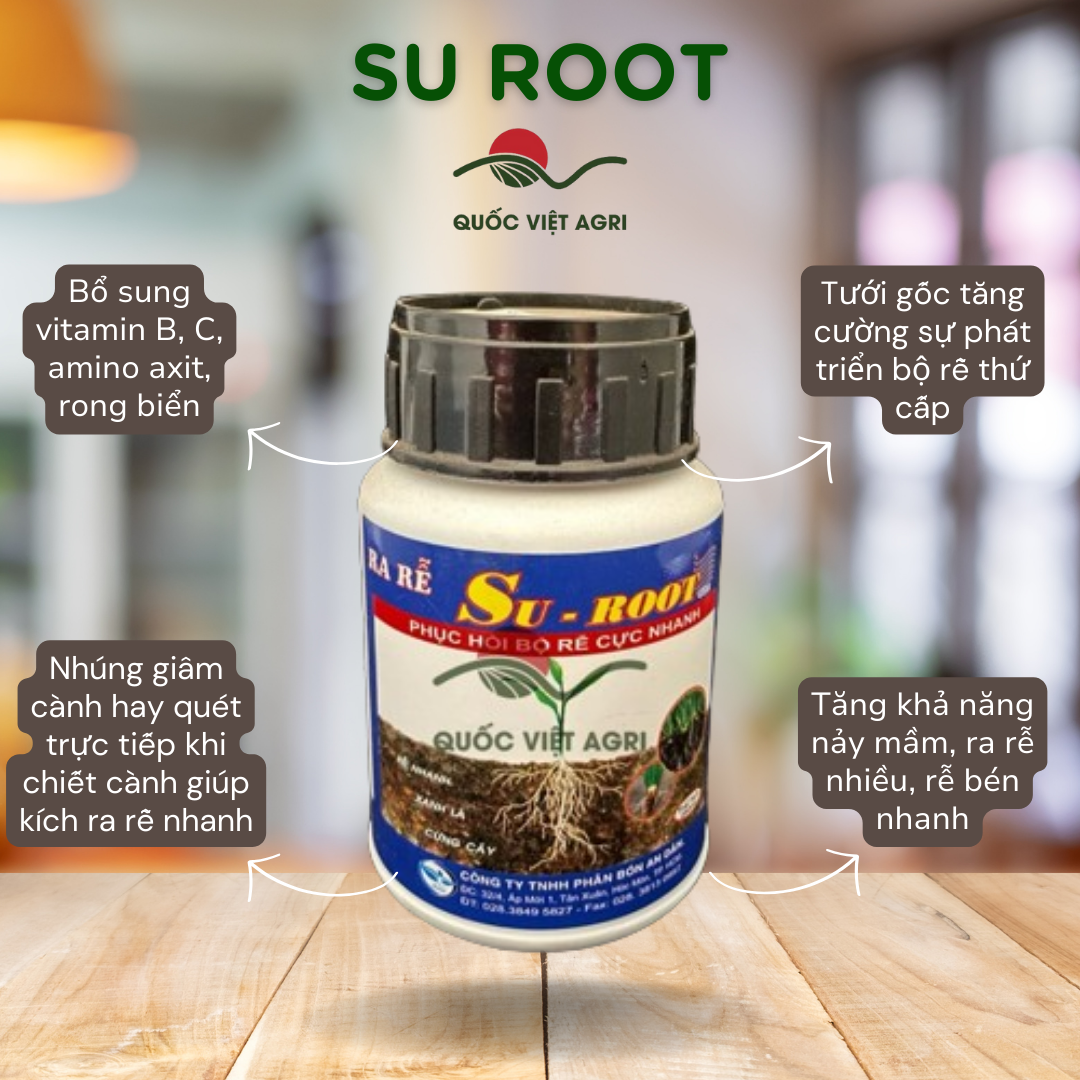 Phân bón lá - ra rễ - su root -