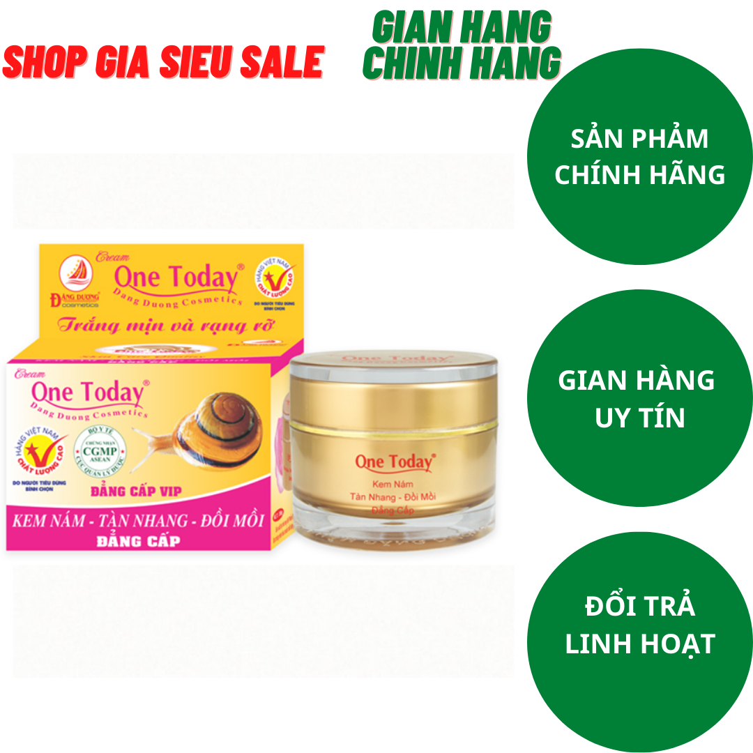 Kem nám - Tàn nhang - Đồi mồi One Today Đẳng cấp