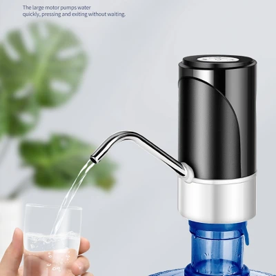 Portable USB Water Pump Household Drinking Water Dispenser Intelligent Electric Absorber for Kitchen Home Office (2)