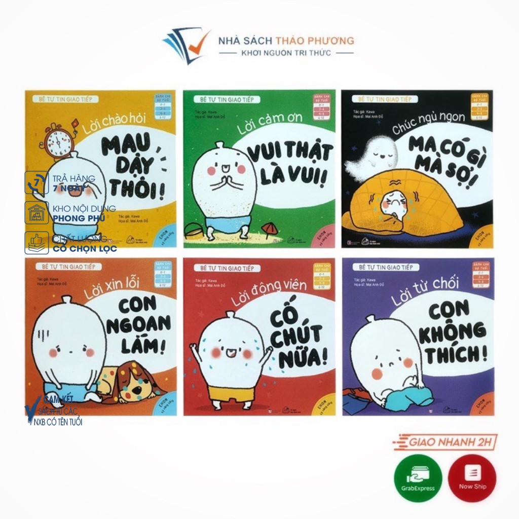 Sách Ehon Kỹ Năng Sống - Bé Tự Tin Giao Tiếp Cho Trẻ Từ 3-8 Tuổi - Lời Động Viên