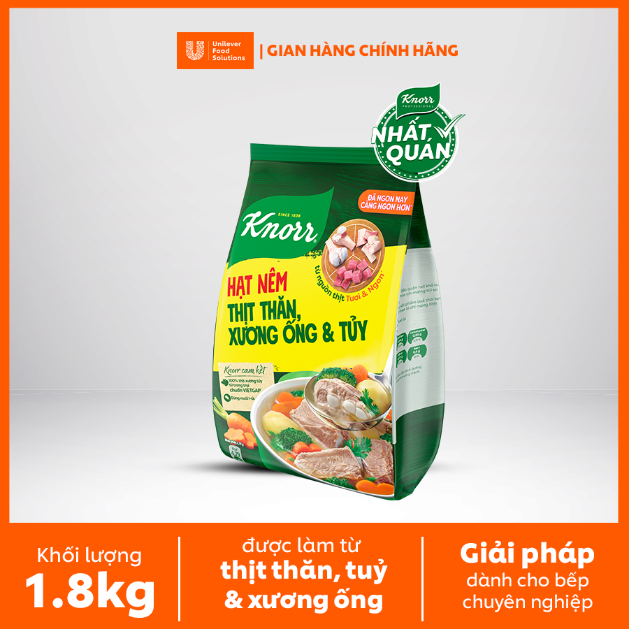Hạt Nêm Từ Thịt Knorr 1.8kg